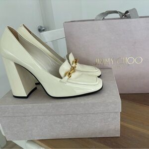 Size 9 Jimmy Choo Diamond Tilda Loafer Pumps - Kendall Jenner Spring Collection